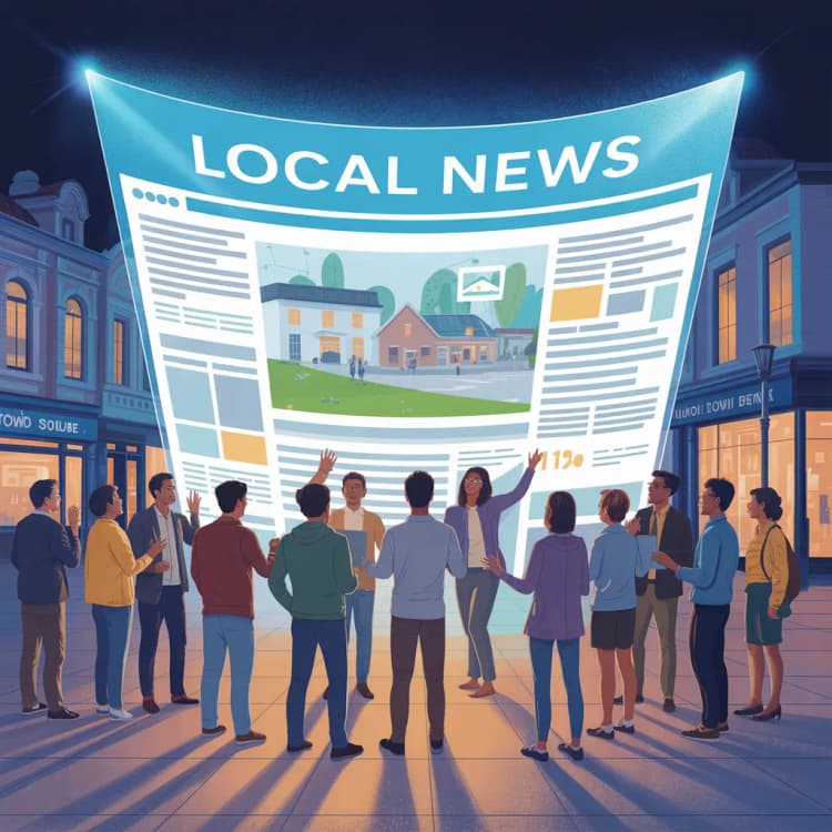 Community members connecting with local organizations and civic groups